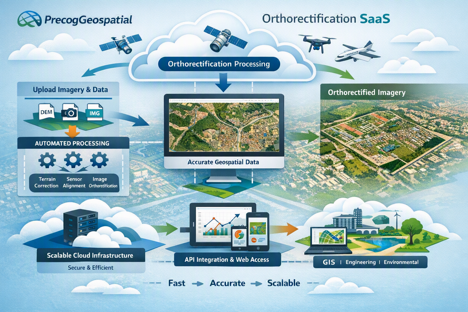Geospatial Database Management Precog Geospatial software-as-a-service capabilities